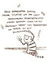 Cartoon: Hilfeschrei. (small) by puvo tagged hilfe katze tapete zerkratzen hilfeschrei psycho kralle 