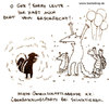 Cartoon: Überraschung! (small) by puvo tagged party,stinktier,skunk,überraschung,surprise,geburtstag,birthday,gestank,smell,erschrecken,shock,affright
