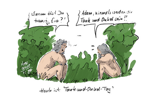 Cartoon: Neulich im Paradies ... (medium) by Jori Niggemeyer tagged heuteist,paradies,adam,eva,gott,tante,onkel,jori,joricartoon,niggemeyer,joriniggemeyer,cartoon,karikatur,cartoonist,heuteist,paradies,adam,eva,gott,tante,onkel,jori,joricartoon,niggemeyer,joriniggemeyer,cartoon,karikatur,cartoonist