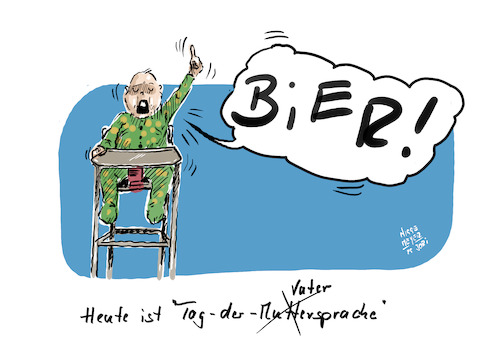 Cartoon: Vaters Sprache... (medium) by Jori Niggemeyer tagged erziehung,prägung,kleinkind,familie,kind,vorbild,vater,vatersprache,jori,joricartoon,niggemeyer,joriniggemeyer,erziehung,prägung,kleinkind,familie,kind,vorbild,vater,vatersprache,jori,joricartoon,niggemeyer,joriniggemeyer