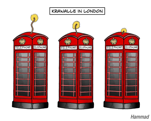 Krawalle in London