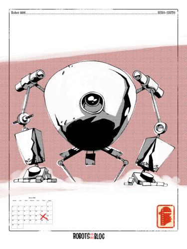 Cartoon: Robots en mi blog 08 (medium) by coleganelson tagged robot