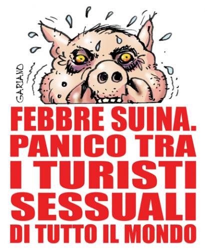 Cartoon: pig (medium) by massimogariano tagged pigs