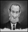 Cartoon: Tommy Lee Jones-caricature (small) by vim_kerk tagged tommy lee jones caricature sketch cartoon