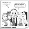 Cartoon: Lugners tierische Affären (small) by BAES tagged richard,lugner,wien,österreich,opernball,baumeister,frauen,geld,sex