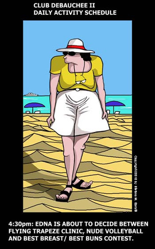 Cartoon: Jamaica (medium) by perugino tagged travel,caribbean,resort