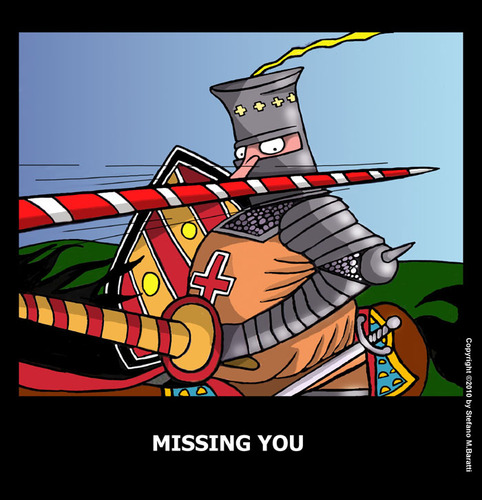 Cartoon: Missing you (medium) by perugino tagged missing,you,love,greeting,cards