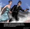 Cartoon: Deleted Scenes (small) by perugino tagged james,bond,hollywood,entertainment