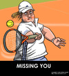 Cartoon: Greeting Cards (small) by perugino tagged tennis,sports