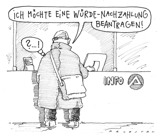 Cartoon: antrag (medium) by Andreas Prüstel tagged hartz,iv,jobcenter,anträge,hartz,jobcenter,anträge,arbeit,job,arbeitslosigkeit,arbeitslos,info,nachzahlung,antrag,formalitäten