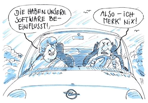 Cartoon: auch opel! (medium) by Andreas Prüstel tagged opel,dieselfahrzeuge,softwarebeeinflussung,cartoon,karikatur,andreas,pruestel,opel,dieselfahrzeuge,softwarebeeinflussung,cartoon,karikatur,andreas,pruestel