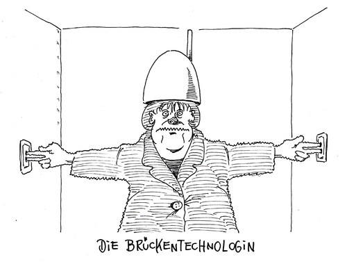 Cartoon: brückentechnologie (medium) by Andreas Prüstel tagged atomindustrie,atompolitik,atomausstieg,brückentechnologie,merkel,atomindustrie,atompolitik,atomausstieg,brückentechnologie,angela merkel,akw,atomkraftwerk,angela,merkel,fukushima