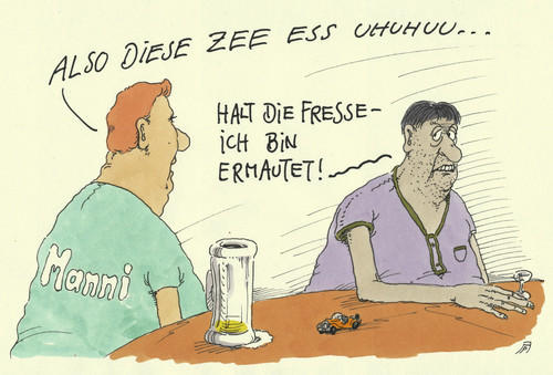 Cartoon: CSUuhuuu (medium) by Andreas Prüstel tagged csu,bayern,maut,modellautoaffäre,christine,haderthauer,bayrische,staatskanzlei,seehofer,cartoon,karikatur,andreas,prüstel,csu,bayern,maut,modellautoaffäre,christine,haderthauer,bayrische,staatskanzlei,seehofer,cartoon,karikatur,andreas,prüstel