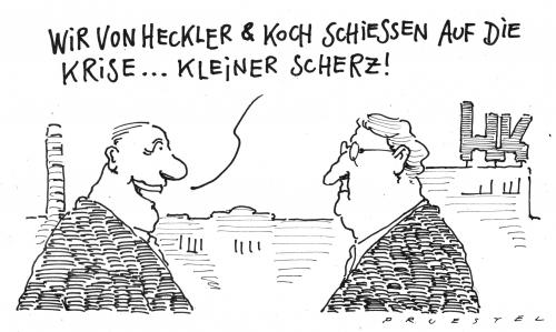 Cartoon: deutsche flinten (medium) by Andreas Prüstel tagged waffenexport