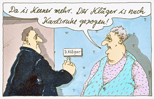 Cartoon: karlsruhe (medium) by Andreas Prüstel tagged bundesverfassungsgericht,karlsruhe,klagen,kläger,cartoon,karikatur,bundesverfassungsgericht,karlsruhe,klagen,kläger,cartoon,karikatur