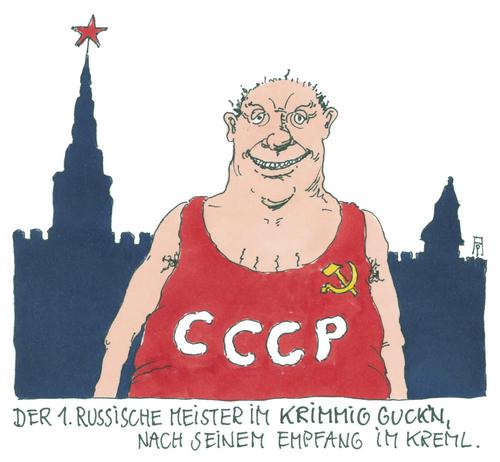 Cartoon: krimmig (medium) by Andreas Prüstel tagged krimkonflikt,krim,referendum,anschluß,russland,ukraine,cccp,sowjetunioen,kreml,putin,cartoon,karikatur,andreas,pruestel,krimkonflikt,krim,referendum,anschluß,russland,ukraine,cccp,sowjetunioen,kreml,putin,cartoon,karikatur,andreas,pruestel