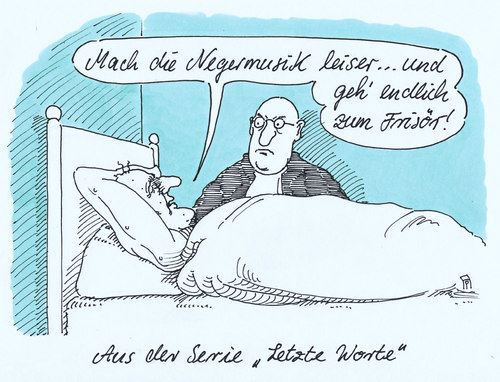 Cartoon: letzte worte (medium) by Andreas Prüstel tagged tod,cartoon,pfarrer,ermahnung,worte,letzte,sterben,karikatur,tod,sterben,letzte,worte,ermahnung,pfarrer,cartoon,karikatur