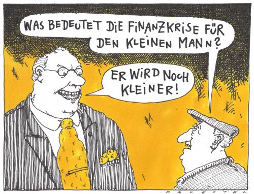 Cartoon: little man... (medium) by Andreas Prüstel tagged finanzkrise,bankenpleiten,finanzkrise,finanzmarkt,wirtschaftskrise,krise,bank,banken,bankenkrise,fusion,bankensterben,kredite,wall street,subprime,lehmann brothers,rettung,rettungspaket,zentralbank,bürgschaft,usa,pleite,bankrott,hilfe,unterstützung,uncle sam,us,amerika,geld,aktien,börse,wall,street,lehmann,brothers,uncle,sam,banker,gnade