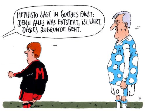 Cartoon: mephisto (medium) by Andreas Prüstel tagged union,csu,cdu,merkel,seehofer,asylstreit,goethe,faust,mephisto,cartoon,karikatur,andreas,pruestel,union,csu,cdu,merkel,seehofer,asylstreit,goethe,faust,mephisto,cartoon,karikatur,andreas,pruestel