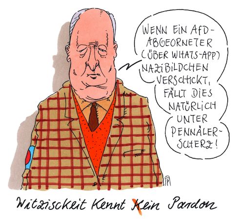 Cartoon: nazibildchen (medium) by Andreas Prüstel tagged afd,bundestagsabgeordneter,stefan,keuter,whatsapp,nazibildchen,gauland,keine,distanzierung,cartoon,karikatur,andreas,pruestel,afd,bundestagsabgeordneter,stefan,keuter,whatsapp,nazibildchen,gauland,keine,distanzierung,cartoon,karikatur,andreas,pruestel