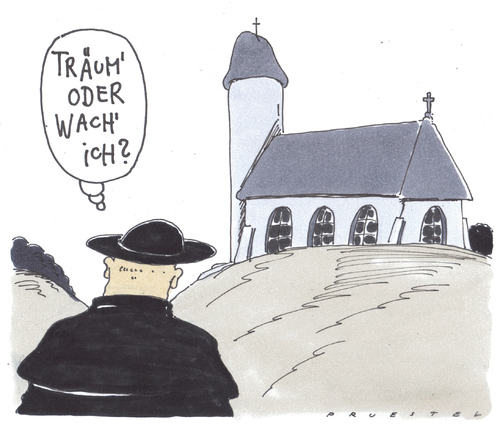 Cartoon: o.t. (medium) by Andreas Prüstel tagged katholischekirche,mißbrauchsfälle,pfarrer,pfarrer,kirche,mißbrauch,kriminalität