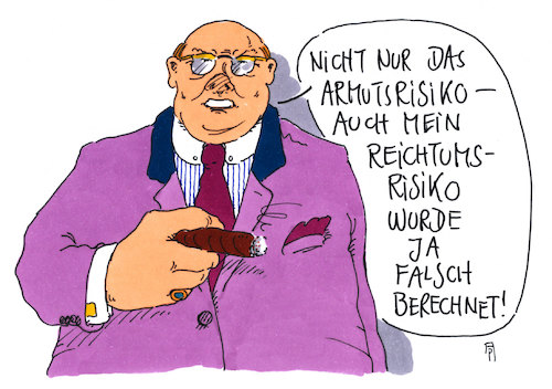 Cartoon: risiken (medium) by Andreas Prüstel tagged berechnung,armutsrisiken,geschönte,zahlen,cartoon,karikatur,andreas,pruestel,berechnung,armutsrisiken,geschönte,zahlen,cartoon,karikatur,andreas,pruestel