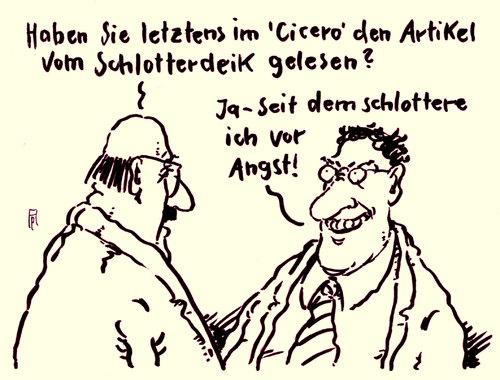 Cartoon: sloterdijk (medium) by Andreas Prüstel tagged peter,sloterdijk,philosoph,artikel,cicero,nationallismus,ängste,erzkonservativ,cartoon,karikatur,andreas,pruestel,peter,sloterdijk,philosoph,artikel,cicero,nationallismus,ängste,erzkonservativ,cartoon,karikatur,andreas,pruestel