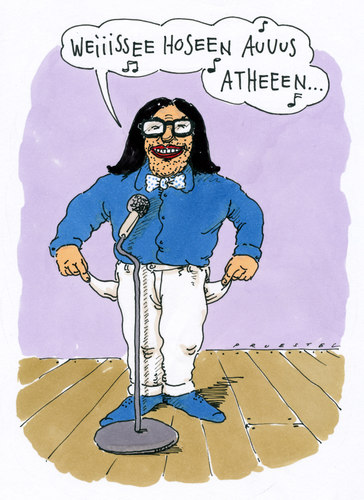 Cartoon: song of greece (medium) by Andreas Prüstel tagged eurokrise,staatsverschuldung,imitator,nanamouskouri,griechenland,griechenland,staatsverschuldung,eurokrise,euro