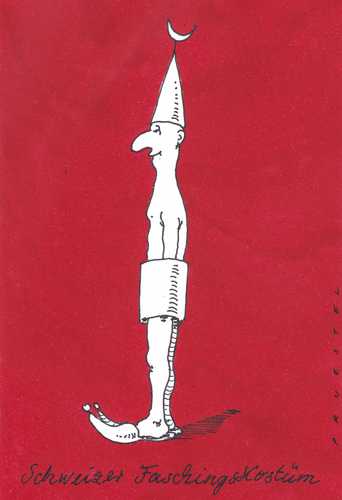 Cartoon: swiss spezial (medium) by Andreas Prüstel tagged schweiz,volksabstimmung,minarett,schweiz,volksabstimmung,minarett,abstimmung,moschee