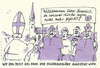 Cartoon: benedictus (small) by Andreas Prüstel tagged papst,papstbesuch,missbrauchsfälle