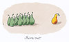 Cartoon: birnout (small) by Andreas Prüstel tagged burnoutsyndrom