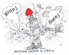 Cartoon: deutscher einsatz (small) by Andreas Prüstel tagged bundeswehreinsatz,libyen