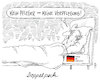 Cartoon: doppelpech (small) by Andreas Prüstel tagged deutschland,pflegenotstand,mangel,pfleger,verpflegung,cartoon,karikatur,andreas,pruestel