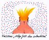 Cartoon: erleuchtung (small) by Andreas Prüstel tagged usa präsidentschaftswahl präsident donald trump vatikan erleuchtung cartoon karikatur andreas pruestel