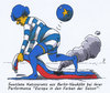 Cartoon: europafarben (small) by Andreas Prüstel tagged europa,eu,euro,griechenland,ukraine,russland,berlin,neukölln,performance,künstlerin,cartoon,karikatur,andreas,pruestel