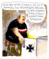 Cartoon: fffffff (small) by Andreas Prüstel tagged neonazi,rechtsradikaler,cartoon,karikatur,andreas,pruestel
