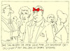 Cartoon: fliege (small) by Andreas Prüstel tagged gehobene,gesellschaft,überdruss,fliege,cartoon,karikatur,andreas,pruestel