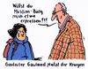 Cartoon: flüchtlingskinder (small) by Andreas Prüstel tagged gauland,afd,flüchtlingskinder,erpressung,muslime,cartoon,karikatur,andreas,pruestel