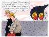 Cartoon: glühende europäer (small) by Andreas Prüstel tagged flüchtlinge,flüchtlingsunterkünfte,brandanschläge,fremdenhass,rechtsradikale,pegida,afd,neonazis,besorgte,bürger,ode,an,die,freude,friedrich,schiller,beethoven,europahymne,eu,europa,cartoon,karikatur,andreas,pruestel