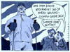 Cartoon: herr wegeknecht (small) by Andreas Prüstel tagged nordic,walking,olympia,olympiasieger,cartoon,karikatur,andreas,pruestel