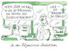 Cartoon: in linz (small) by Andreas Prüstel tagged bayern,österreich,söder,kurz,treffen,linz,flüchtlingspolirik,hitler,presse,redaktion,lügenpresse,cartoon,karikatur,andreas,pruestel