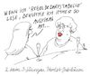 Cartoon: jubiläum spezial (small) by Andreas Prüstel tagged hartz,vier,jubiläum,regelbedarfstabelle,zumutungen,demütigung,cartoon,karikatur,andreas,pruestel