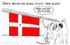 Cartoon: klappe zu (small) by Andreas Prüstel tagged dänemark,grenzkontrollen,eu,schengenabkommen