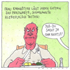 Cartoon: klebefleisch (small) by Andreas Prüstel tagged klebefleischverfahren,thrombin,lebensmittelindustrie,eu