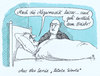 Cartoon: letzte worte (small) by Andreas Prüstel tagged tod,sterben,letzte,worte,ermahnung,pfarrer,cartoon,karikatur