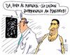 Cartoon: maghreb (small) by Andreas Prüstel tagged maghrebstaaten,sichere,herkunftsländer,asyl,algerien,marokko,tunesien,cartoon,karikatur,andreas,pruestel