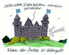 Cartoon: nato und putin (small) by Andreas Prüstel tagged nato,putin,ukrainekonflikt,ostukraine,postmann,burg,klingeln,russland,cartoon,karikatur,andreas,pruestel