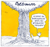 Cartoon: oelig (small) by Andreas Prüstel tagged oelkonzerne,preise,bundeskartellamt,wettbewerbsverfahren