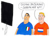 Cartoon: ohne (small) by Andreas Prüstel tagged fussballweltmeisterschaft,vorrundenaus,deutschland,holland,italien,schadenfreude,cartoon,karikatur,andreas,pruestel