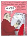 Cartoon: PIN (small) by Andreas Prüstel tagged geheimzahl,pin,bank,geldautomat,ec,karte,card,köln,rentner